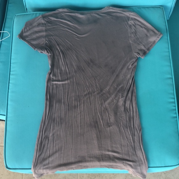 🔴 Vintage Silvian Heach Gray Top - Picture 6 of 7